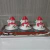3Pcs Christmas Tree Scented Candle Handmade Santa Claus Cute Soy Wax Candles Snowman Wedding Candles Home Decoration Party Xmas