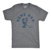Mens Home Run T Shirt Funny Sarcastic Wrong Sport Joke Hockey Tee for Guys
