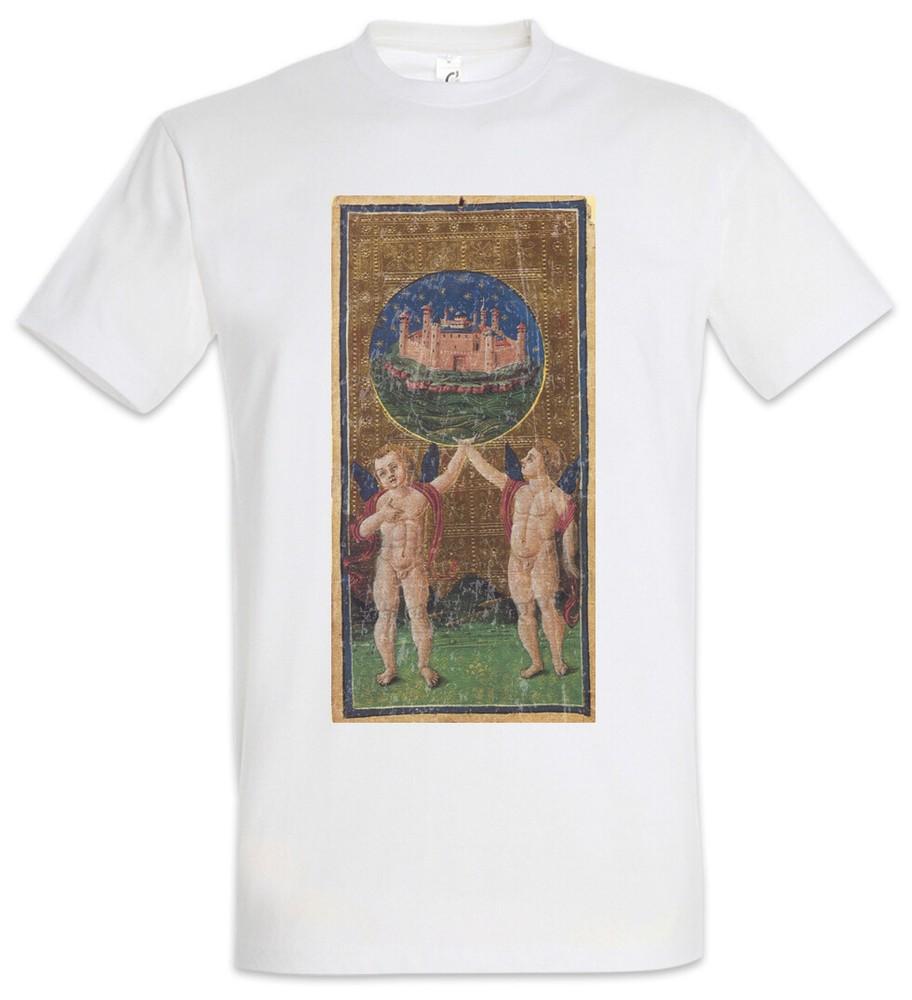 Tarot Arcanum World T-Shirt Card Cards Symbol Sign Logo Insignia The
