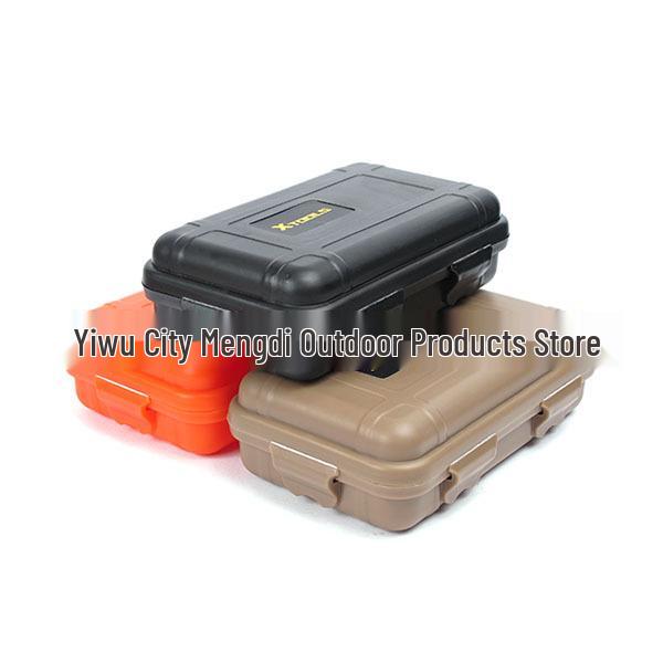 Outdoor Shockproof Waterproof EDC Survival Storage Box оранжевый