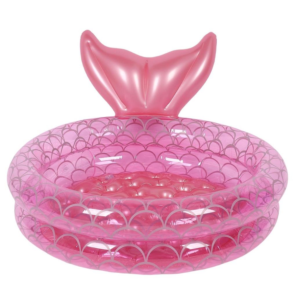 Inflatable Ball Pit Pool Lovely Foldable Thickened PVC Blow Up Swimming Pool for Home Outdoor
