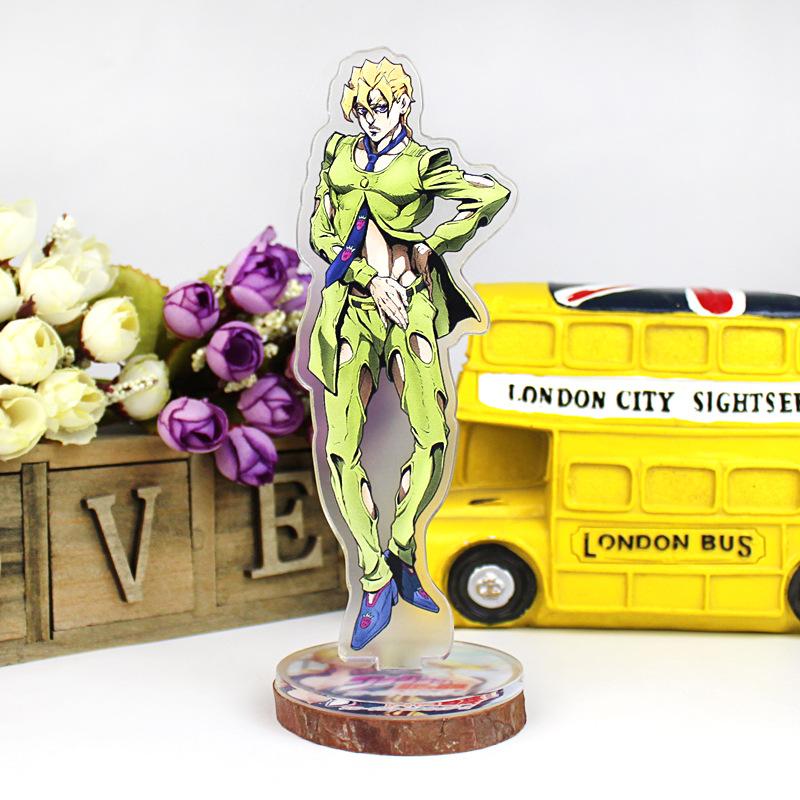 JOJO s Bizarre Adventure Golden Wind Anime Acrylic Standee Character Display Figurine Dropshipping Anime Merchandise