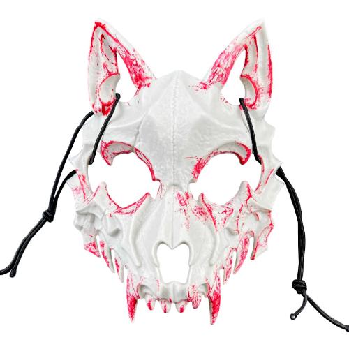 Halloween Cosplay Costume Kit Animal Dragon God Tengu Mask Terrifying Yasha Costume for Men Women Party Anime Cos