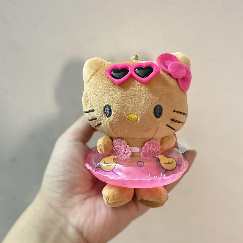 Подвеска в виде плавательного круга Hello Kitty Милый и очаровательный дизайн котенка В наличии) StyleA