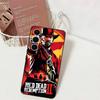 Game Red Dead R-Redemption Phone Case For Samsung S 24 Fe 25 Ultra Plus 20 Lite 21 30 22 23 24 22 Ultra 5G Fundas