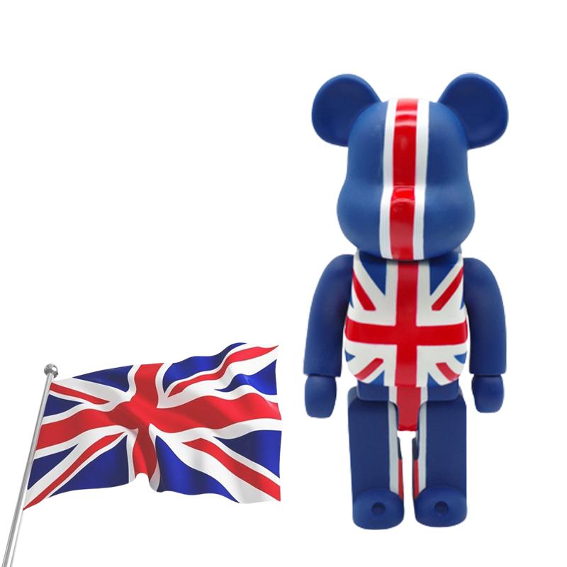 Union Bearbrick Jack Violent Bear Block Bear Doll Ornament Model Joints Four