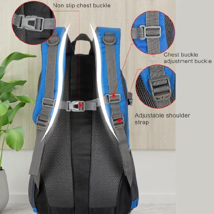 Travel Daypack Lightweight Backpack Hiking Daypack Splashproof Bag for Outdoor