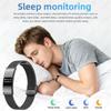 LIGE Ultra Thin 2.8mm Smart Band Milanese Strap Heart Rate Monitor Call Reminder Multi Sports Mode Smart Watch