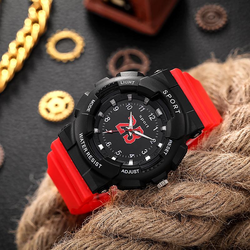 Fashion Sports Digital Watch for Men Shockproof Waterproof Dual Display Man Wristwatches LED Chrono Alarm Clock Mens Watches