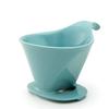 Bee House Ceramic Coffee Dripper, Large, Drip Cone Extractor, Blue