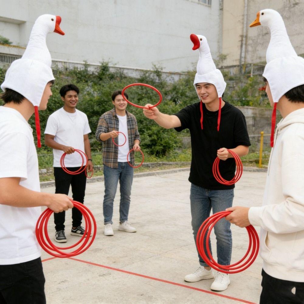 Funny Style Goose Hat Cute Shape Animal Hood Hat Goose Costume Hat  Cosplay Costume