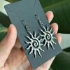 Bohemian Sun Stainless Steel Geometric Earrings For Women
