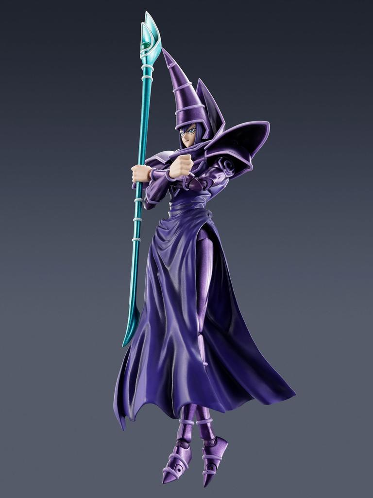TAMASHII NATIONS MonsterArts Duel Monsters Black Magician 185mm PVC ABS painted action figure S.H. Yu-Gi-Oh! Approx. &