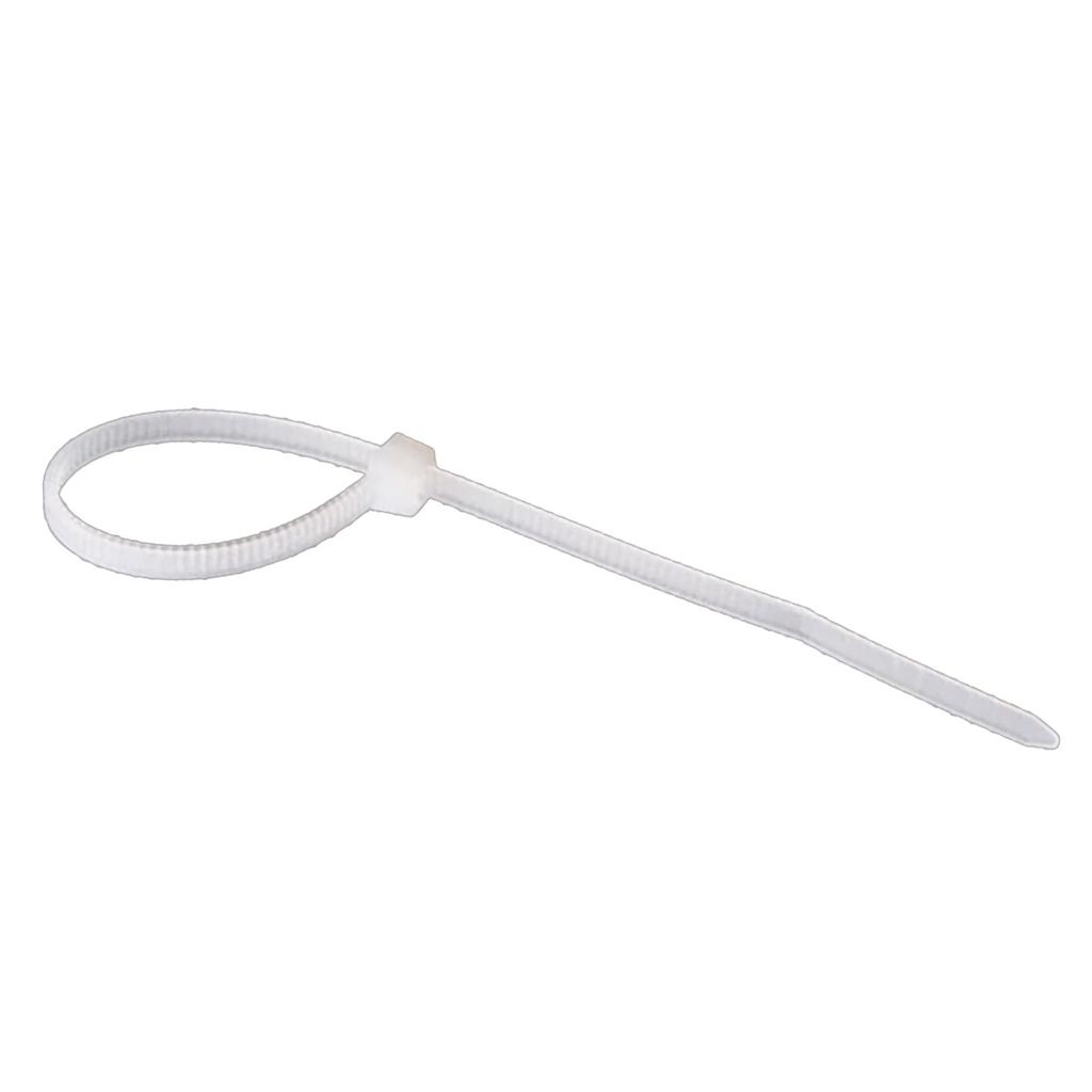 1000Pcs Cable Ties Pa66 Nylon Self Lock Strong Locking Force Heavy Duty Cable Ties White