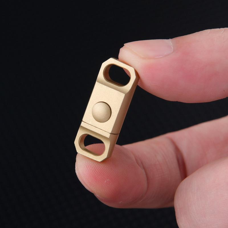 Brasss Quick Release Keyring Edc Connecting Buckle Double Headed Quick Pull Buckle 360 Rotating Buckle Mountaineering Buckle
