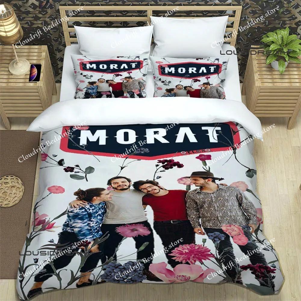 Morat Pop Band Printed Bedding Sets Exquisite Bed Supplies Set Duvet Cover Bed Comforter Set Bedding Set Luxury Birthday Gift