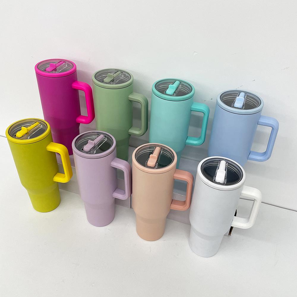 2024 NEW HydroJug 40OZ tumbler Straw Lid Stainless Steel Vacuum Insulated Car Mug Double Wall Thermal Iced Travel Mug Cup