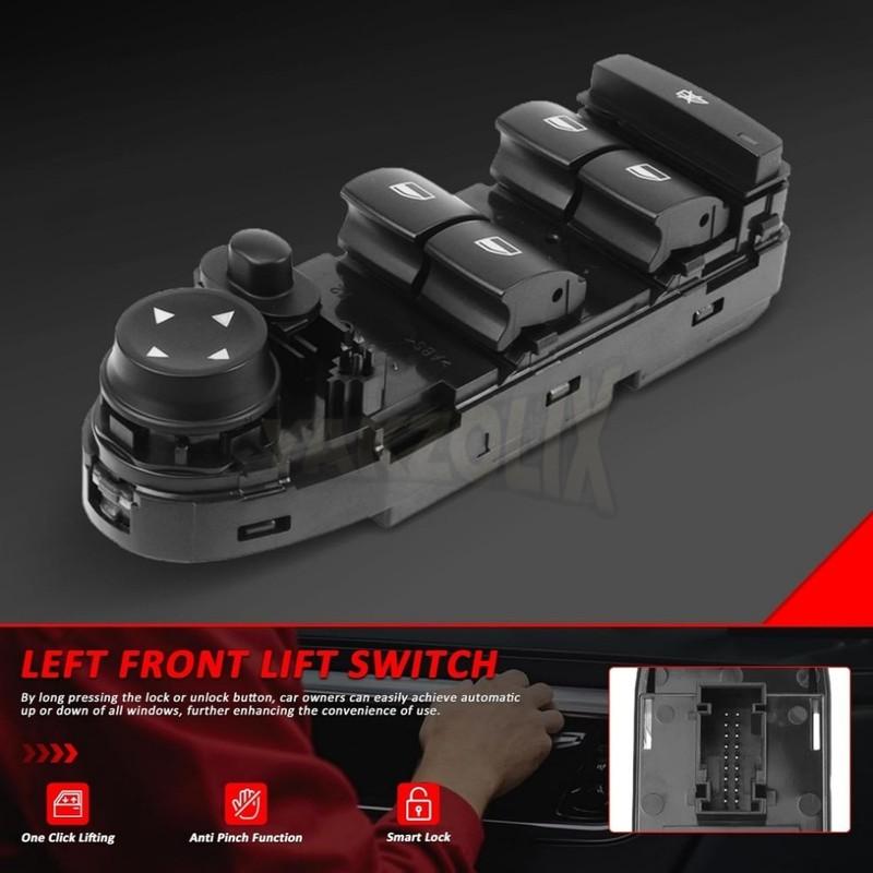 For BMW X5 X6 E87 E90 E91 E70 E71 18P 2007-2014 Master Driver Side Window Power Switch Car Accessories 61319155501 61316948623