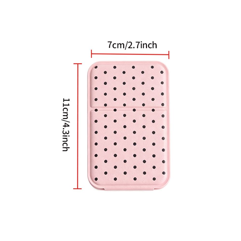 Foldable Cosmetic Mirror Mini Pocket Mirror Portable PortbaleVanity Mirror Desktop Use