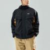 Anta Loose Casual Windproof Warm Hooded Jacket Men Jackets Black 952148640-1