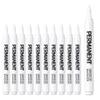 White Waterproof Oil-Based Highlight Marker - Fade-Resistant