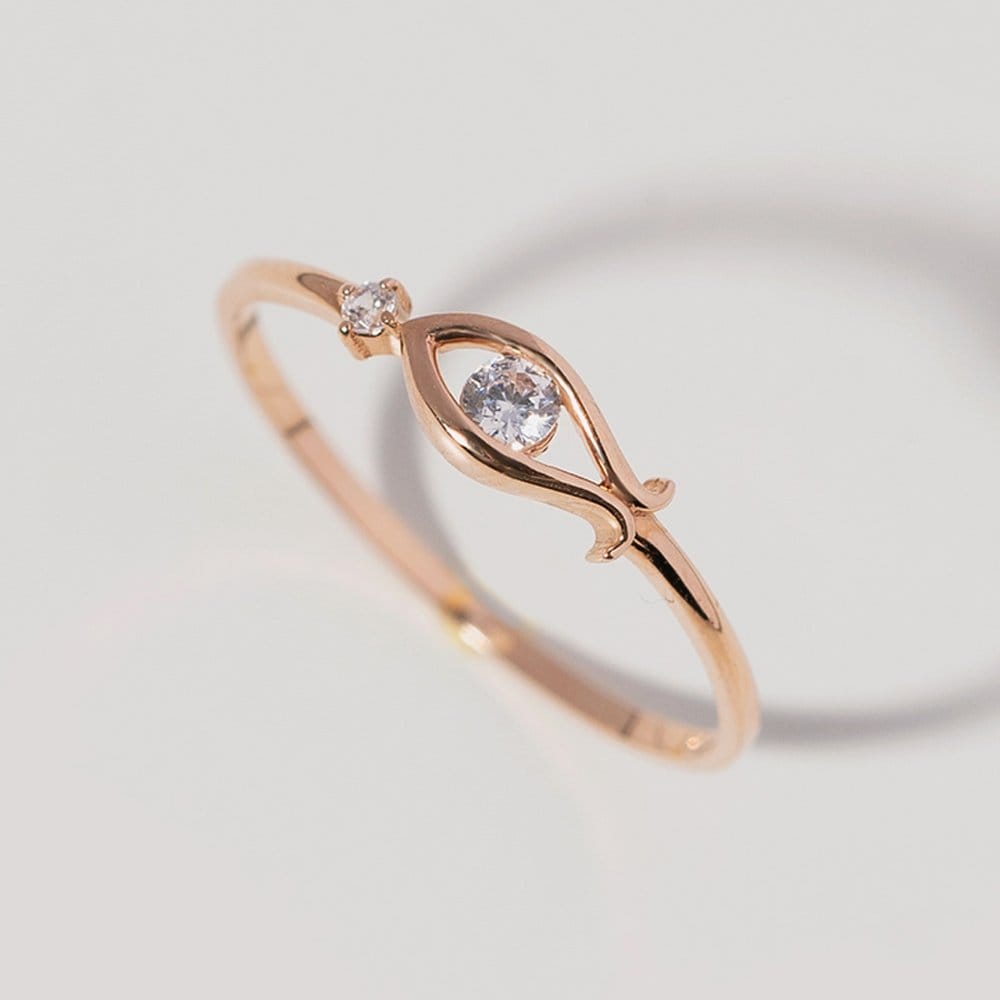 14K Rani Lucky Fish Ring W