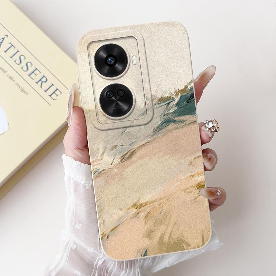 Für Huawei Nova 11 SE Hülle Süßer Hase Kaktus Cartoon Weiches Flüssigsilikon Stoßfeste Abdeckung Für Huawei Nova 12 SE BNE-LX1 Capa