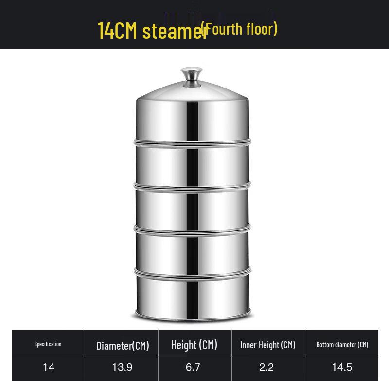 Xihe Stainless Steel Steamer Basket Set