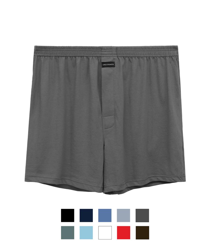 Eondeoseumiseu Daily Pure Cotton Spandex Men'S Boxer Shorts (Type A)