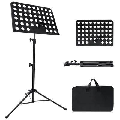 Adjustable Height Sheet Music Stand with Carrying Bag Music Sheet Clip Holder  Music Practice