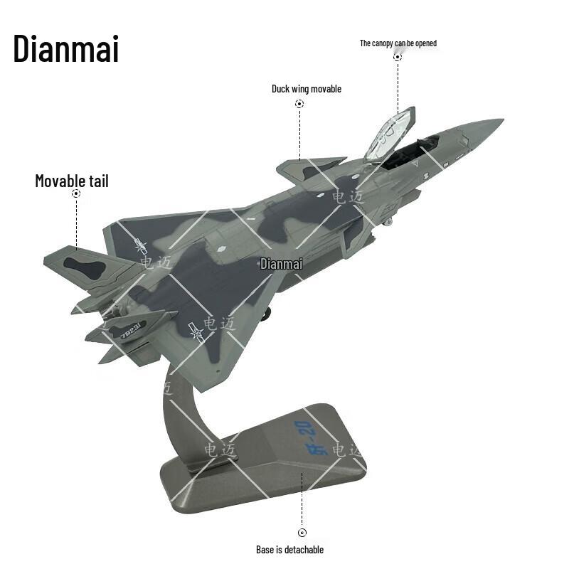 J-20 Fighter Jet Model