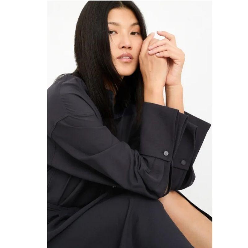 Export USA CA * Spring Summer plus Size Women's Clothes Long Belt Shirt Dress Long Shirt Dress
