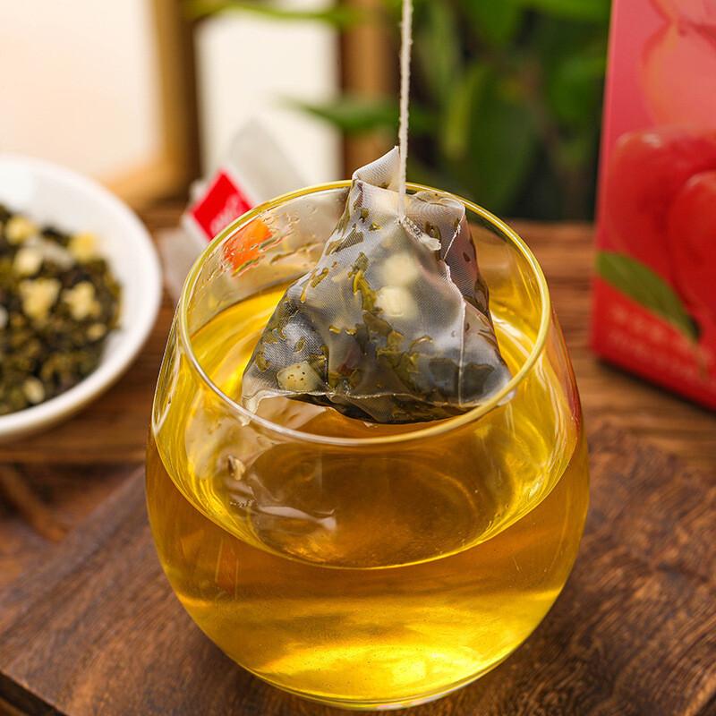 Jin Fang Honey Peach Oolong Tea 200g Triangle Bag Apple Fruit Tea Herbal Blend