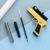 Creative Gun Gel Pen With Led Light Office Student Gift Writing Pens Funny Toy