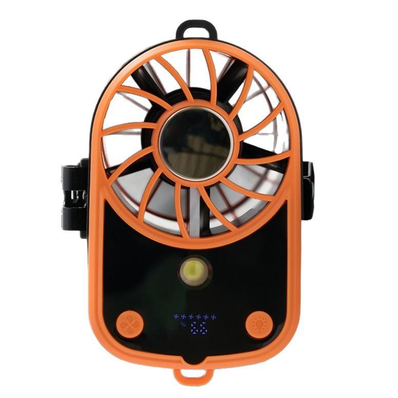 Portable Clip-On Waist and Neck Fan - Compact Outdoor Cooling Device