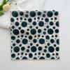 New polka dot cotton and linen small square scarf headscarf spring and autumn women's versatile neck small scarf summer thin scarf