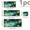 Large Koi Fish Gaming Mouse Pad Non-Slip Rubber Desk Mat Stitched Edge Office Work Esports Gift for Gamers Desk Accessories