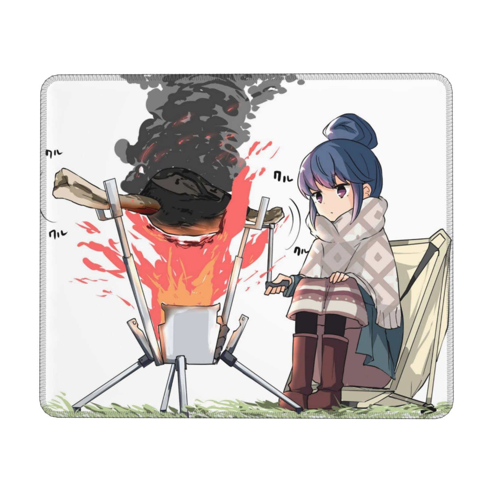 

Gaming Mouse Pad Waterproof Durable Stylish Mouse Pad for Use Yurucamp Anti-Slip Office/Home