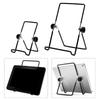 Metal Foldable Stand Adjustable Desktop Support with Flexible Viewing Angle for Phones and Tablets