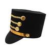 Nutcrackers Soldier Tall Hat Stage Performances Hat Warm Comfortable Hat for Holiday Celebrations