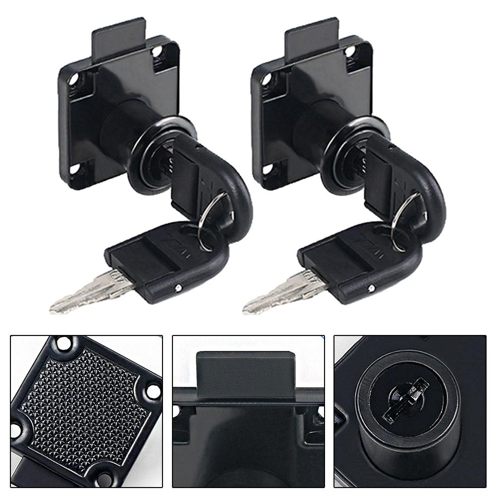 Cabinet Drawer Latch Locks Mailboxes Lock Furniture Hardware Wardrobe Cabinet Door Locks Bedside Bookcase Lock With 2 Keys