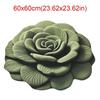 Special-shaped Sunflower Carpet Soft Absorbent Flower Carpet 60x60cm Non-slip Door Gasket for Living Room Tea Table Bedside