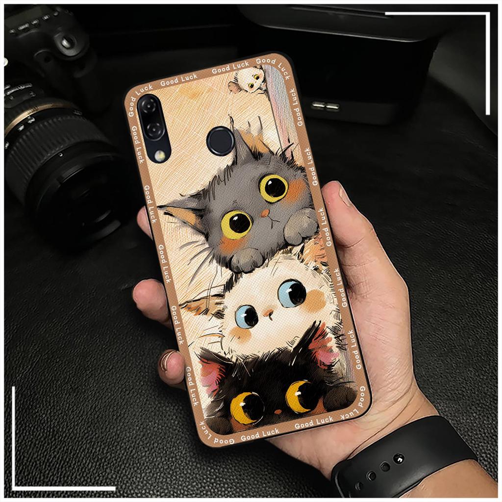Dirt-resistant Graffiti Phone Case For ASUS ZenFone 5 ZE620KL/ZS620KL Protective Animals Fashion Design Anti-knock Cute