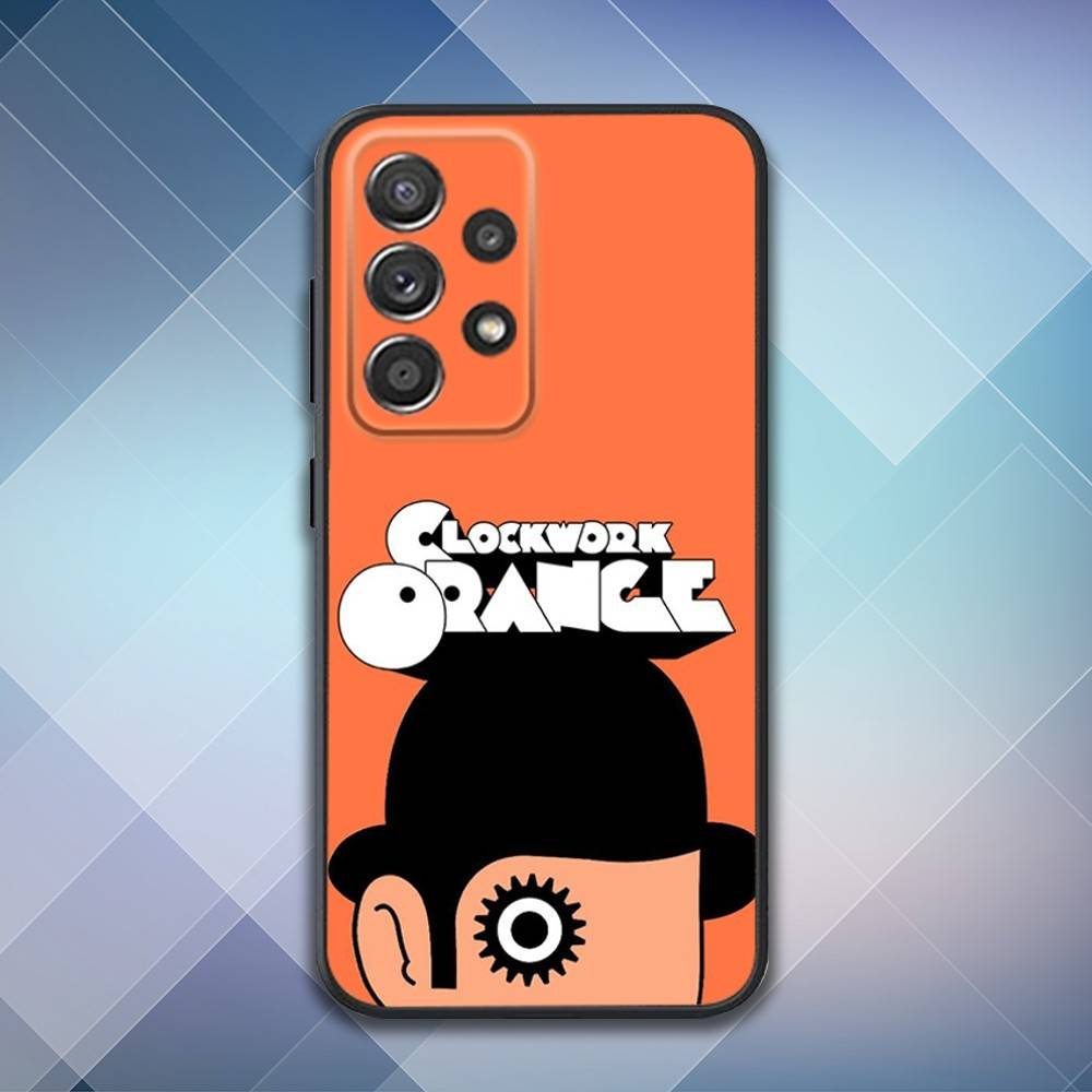 A C-Clockwork Orange Phone Case For Samsung S25,S24,S21,S22,S23,S30,Ultra,S20,Plus,Fe,Lite,Note,10,9,5G Black Cover