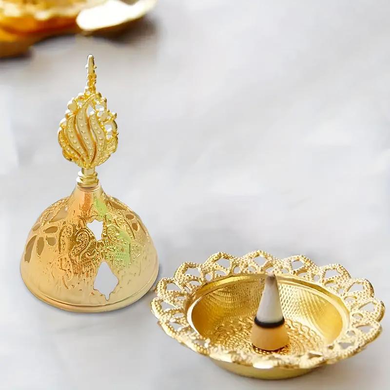 Random Exquisite Carving Gift Aromatherapy Burner Multi-Function Ramadan Decorations Luxury Various Styles