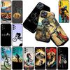 Cover for Motorola Moto G22 G23 G32 G53 G60 G13 G64 G20 G8 G9 Plus Power E13 E20 E32 Phone Case Mountain Bike Car Cycling Art