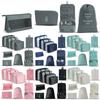9 Piece Travel Packing Cubes Set Large Capacity Luggage Organizer Bags Waterproof Portable Storage for Clothes Shoes Accessories