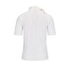 FAIRLIAR GOLF Ribbon High-Neck Sleeve T-Shirt (White)