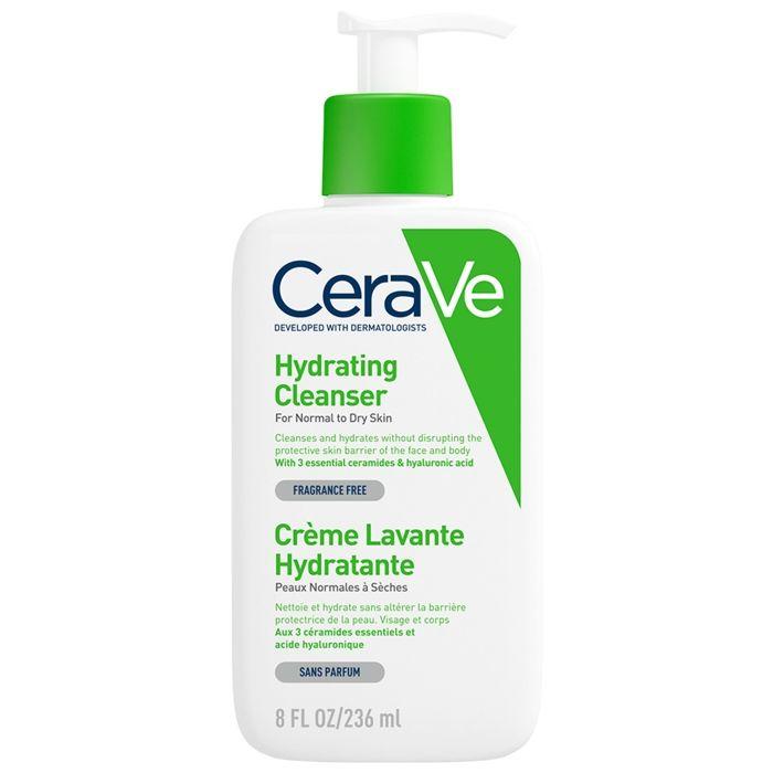 Feuchtigkeitsspendende Waschlotion - CERAVE - 236ml - Hyaluronsäure - 3 essenzielle Ceramide - Nicht komedogen