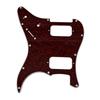 Standard 11 Holes 6 Strings Guitar HH Pickguards Fit for Modern Guitar Bass Style Pickguard Guard Scratch Plate Screws